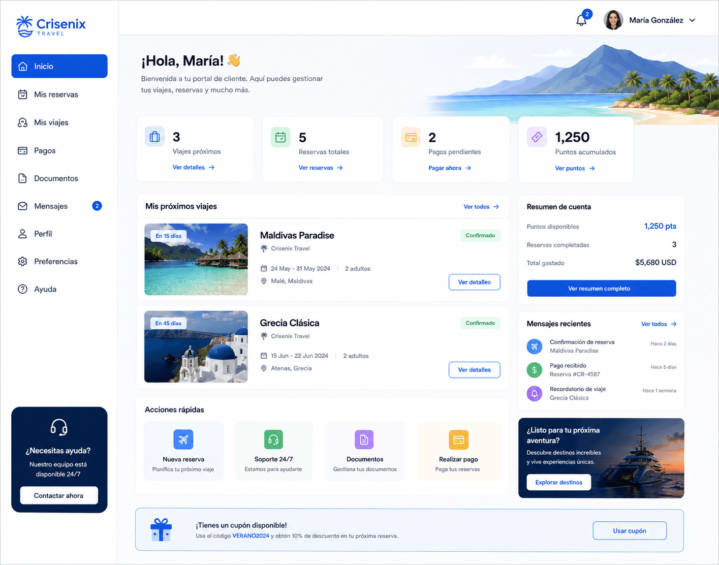 Portal de clientes Fu Land